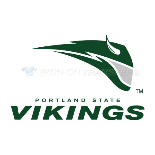 Portland State Vikings Iron-on Stickers (Heat Transfers)NO.5914
